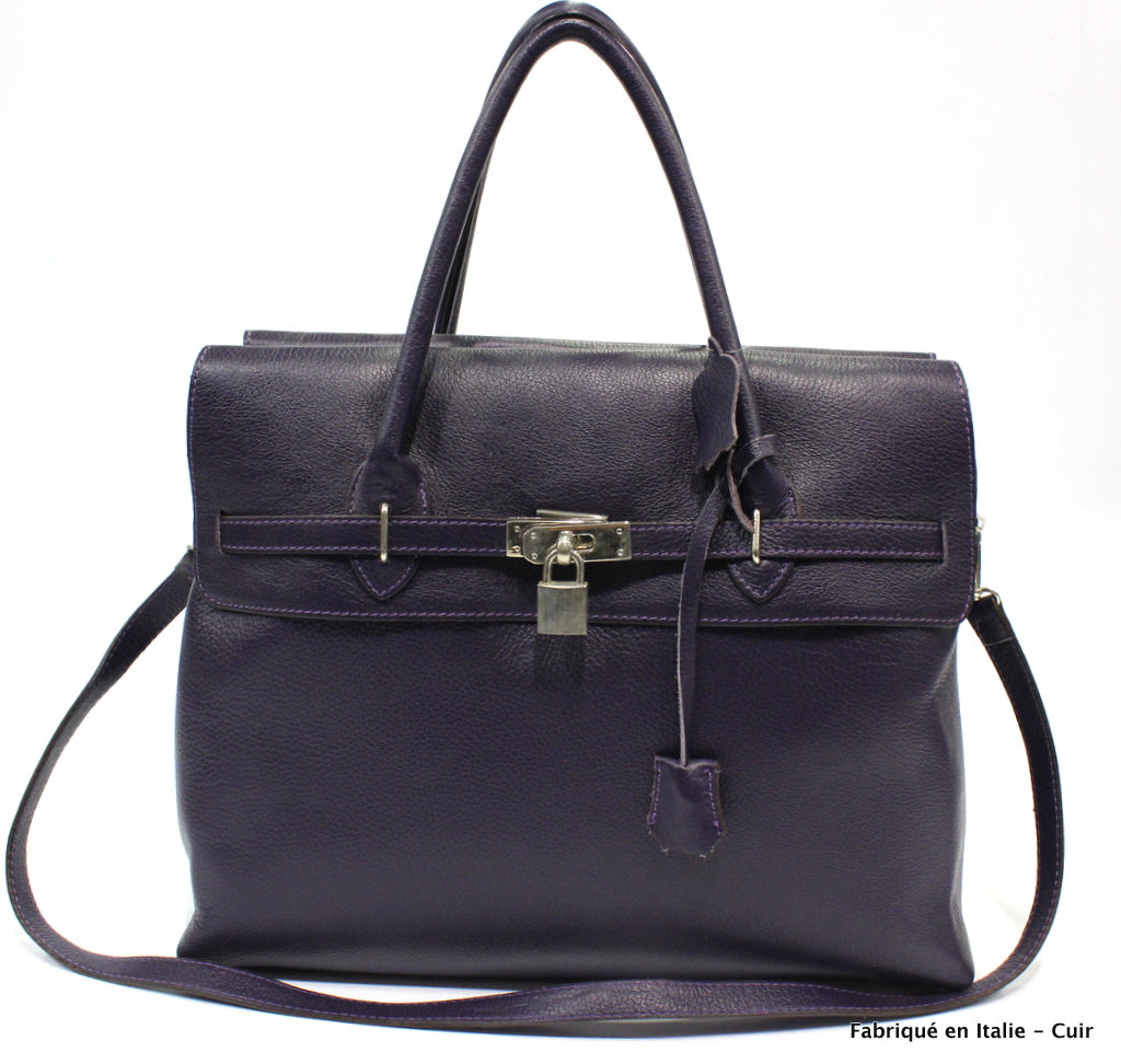 Sac à main en cuir Catalina-VALENCIA PARIS