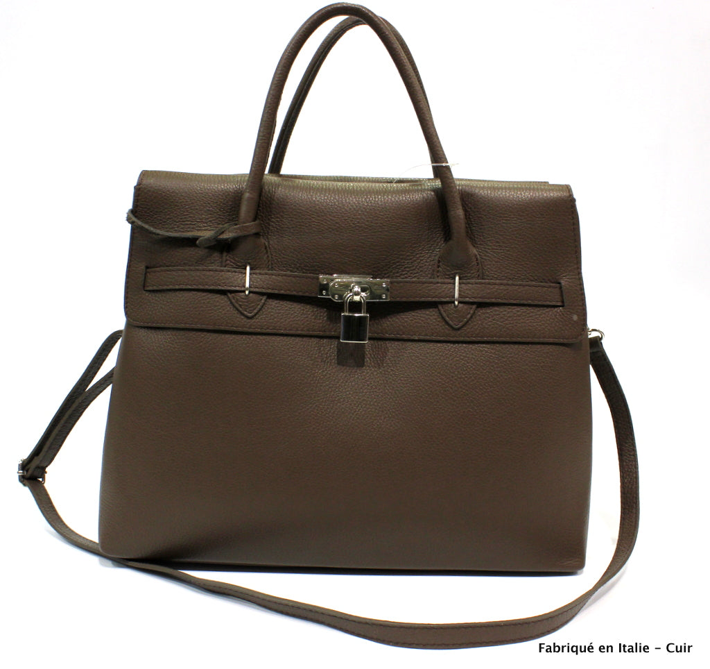 Sac à main en cuir Catalina-VALENCIA PARIS