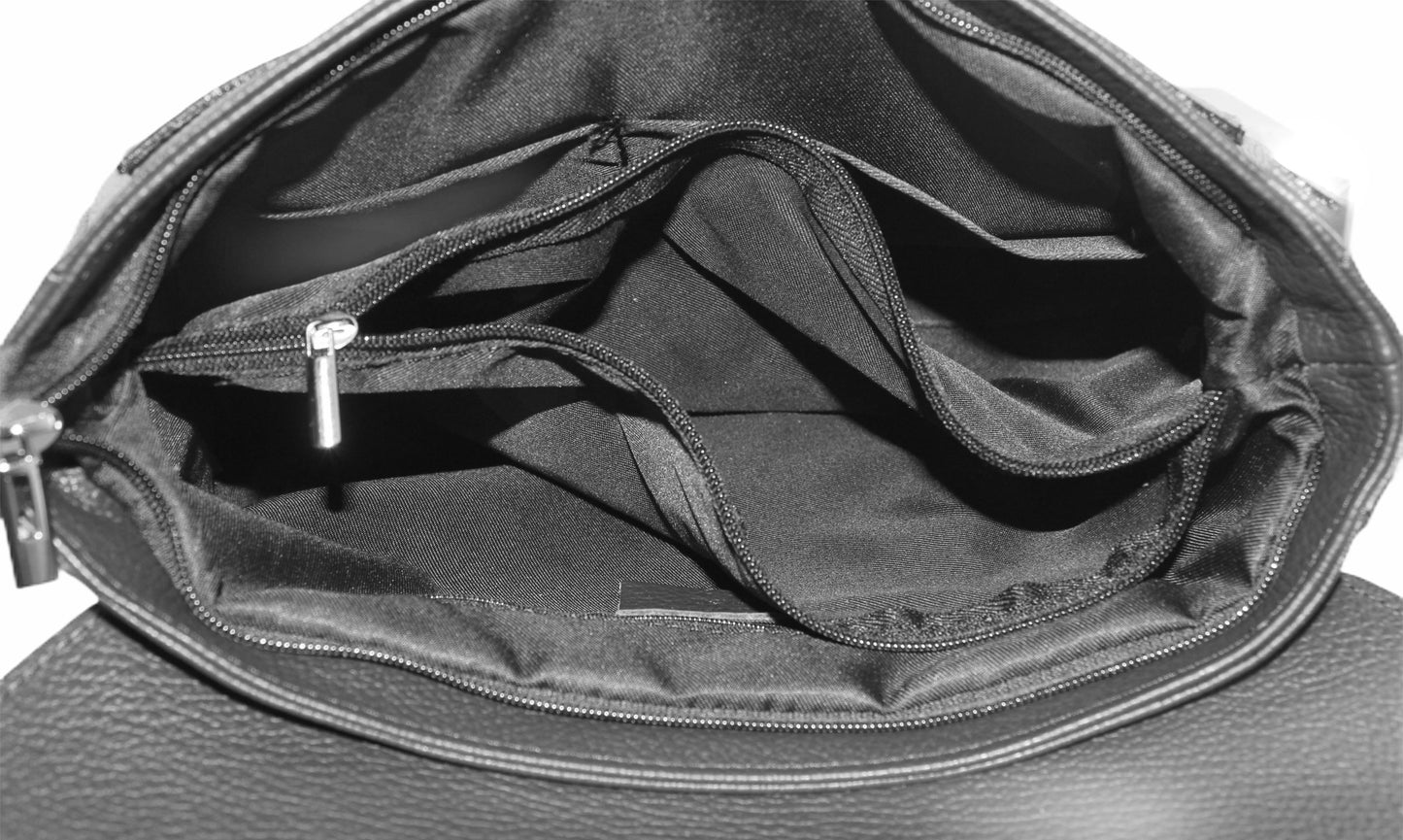 Sac bandoulière en cuir pour femme Colette - Valencia Paris