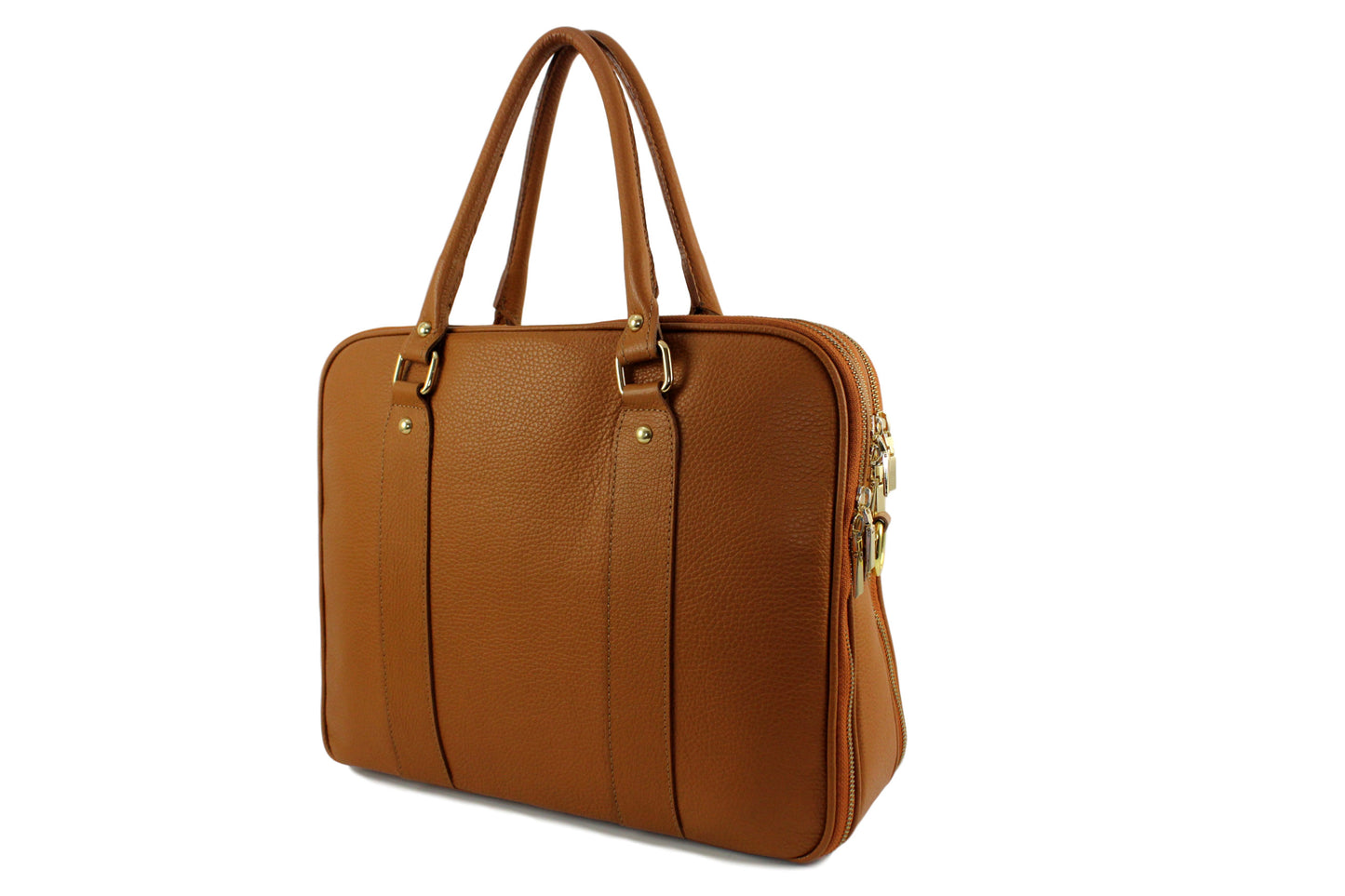 Sac porte documents en cuir Dominique - Valencia Paris