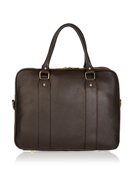 Sac porte documents en cuir Dominique - Valencia Paris