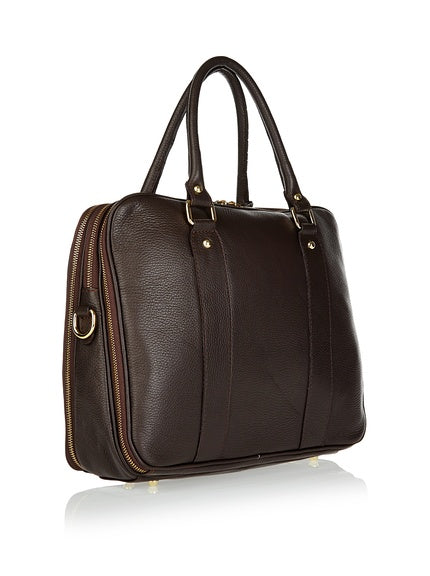 Sac porte documents en cuir Dominique - Valencia Paris