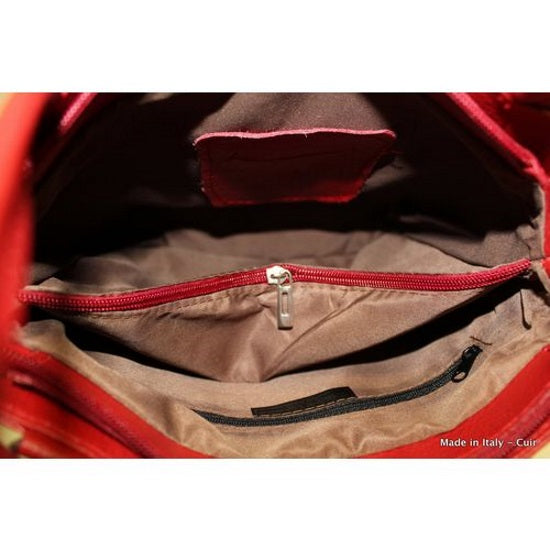 Sac à dos et sac bandoulièreen cuir Edith - Valencia Paris