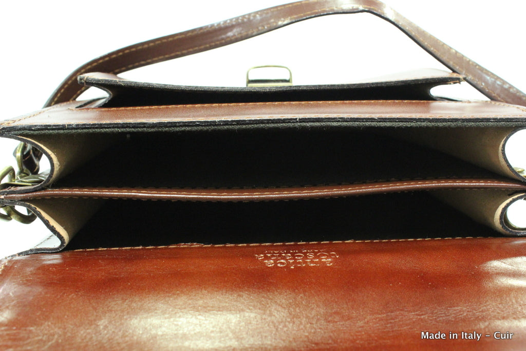 Pochette en cuir pour homme Fabio- VALENCIA PARIS