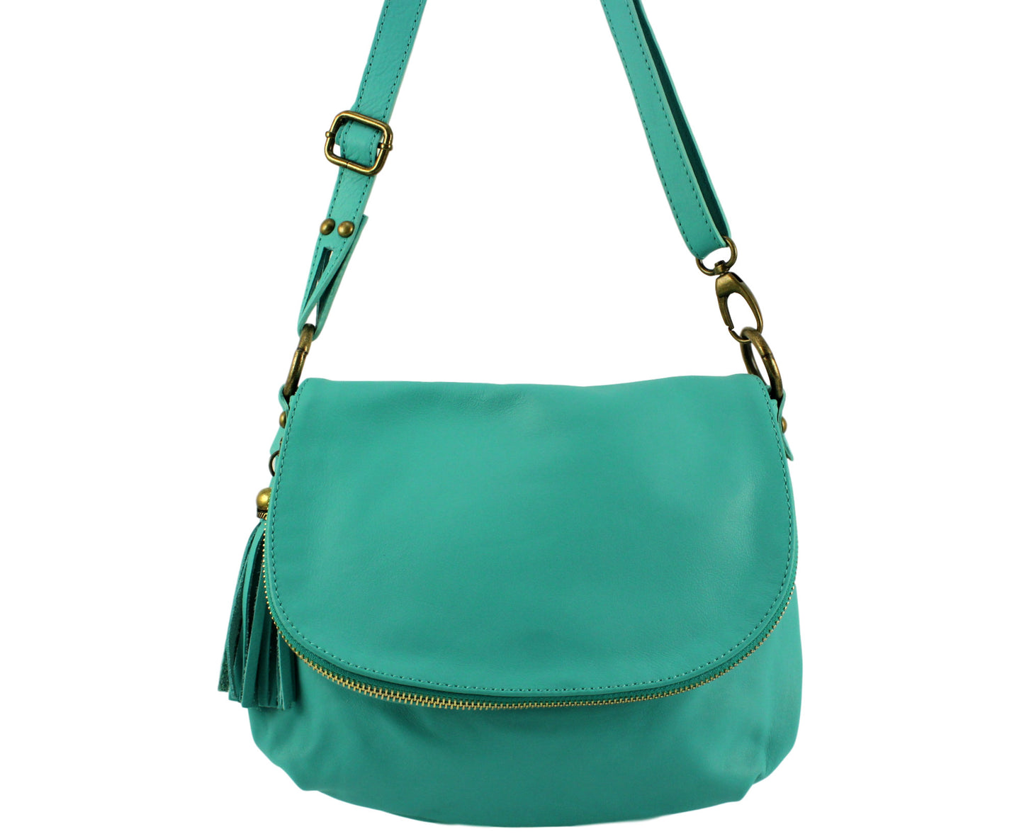 Sac bandoulière en cuir souple Juliette - Valencia Paris