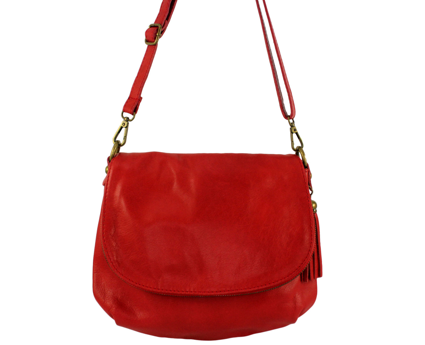 Sac bandoulière en cuir souple Juliette - Valencia Paris