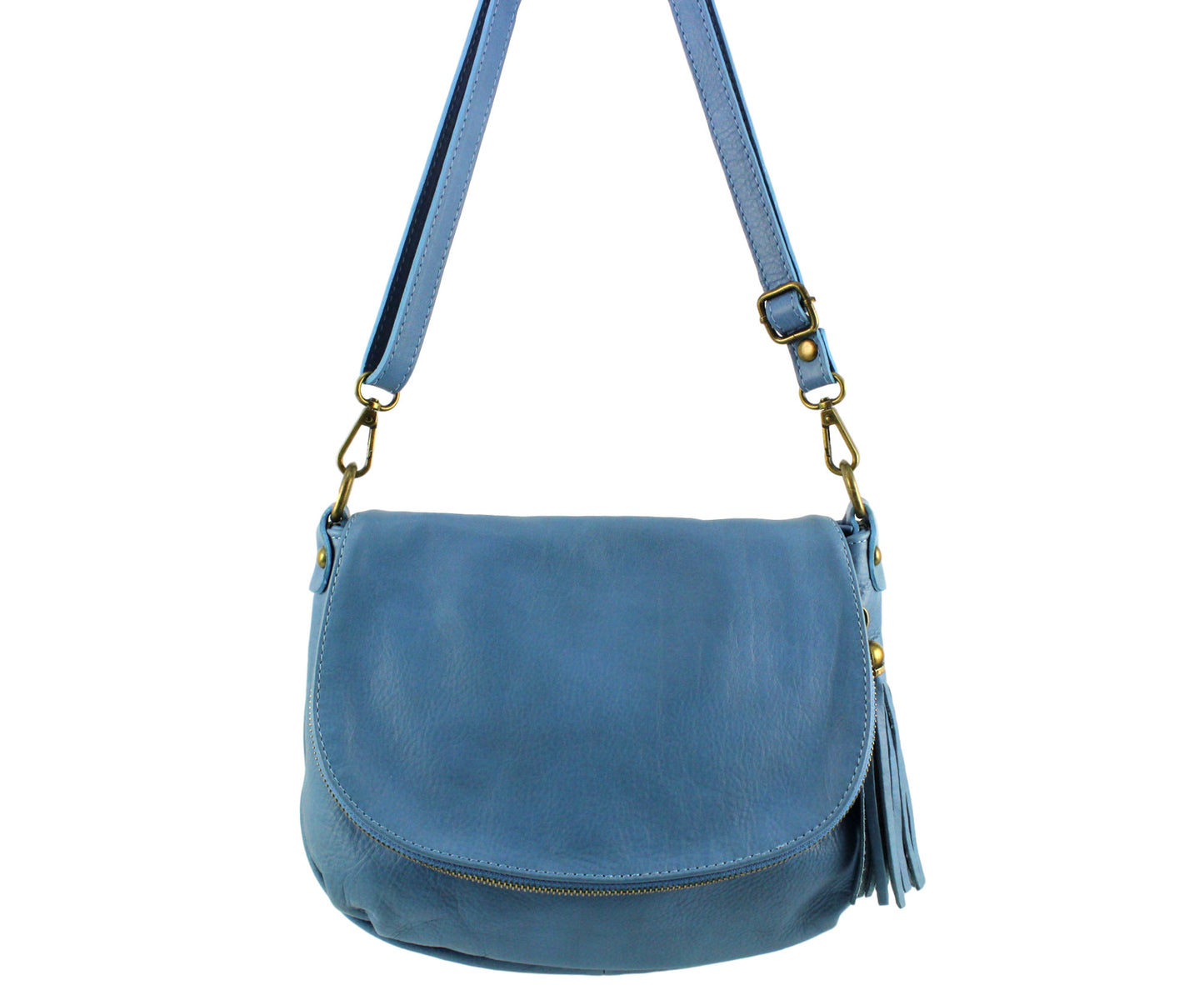 Sac bandoulière en cuir souple Juliette - Valencia Paris