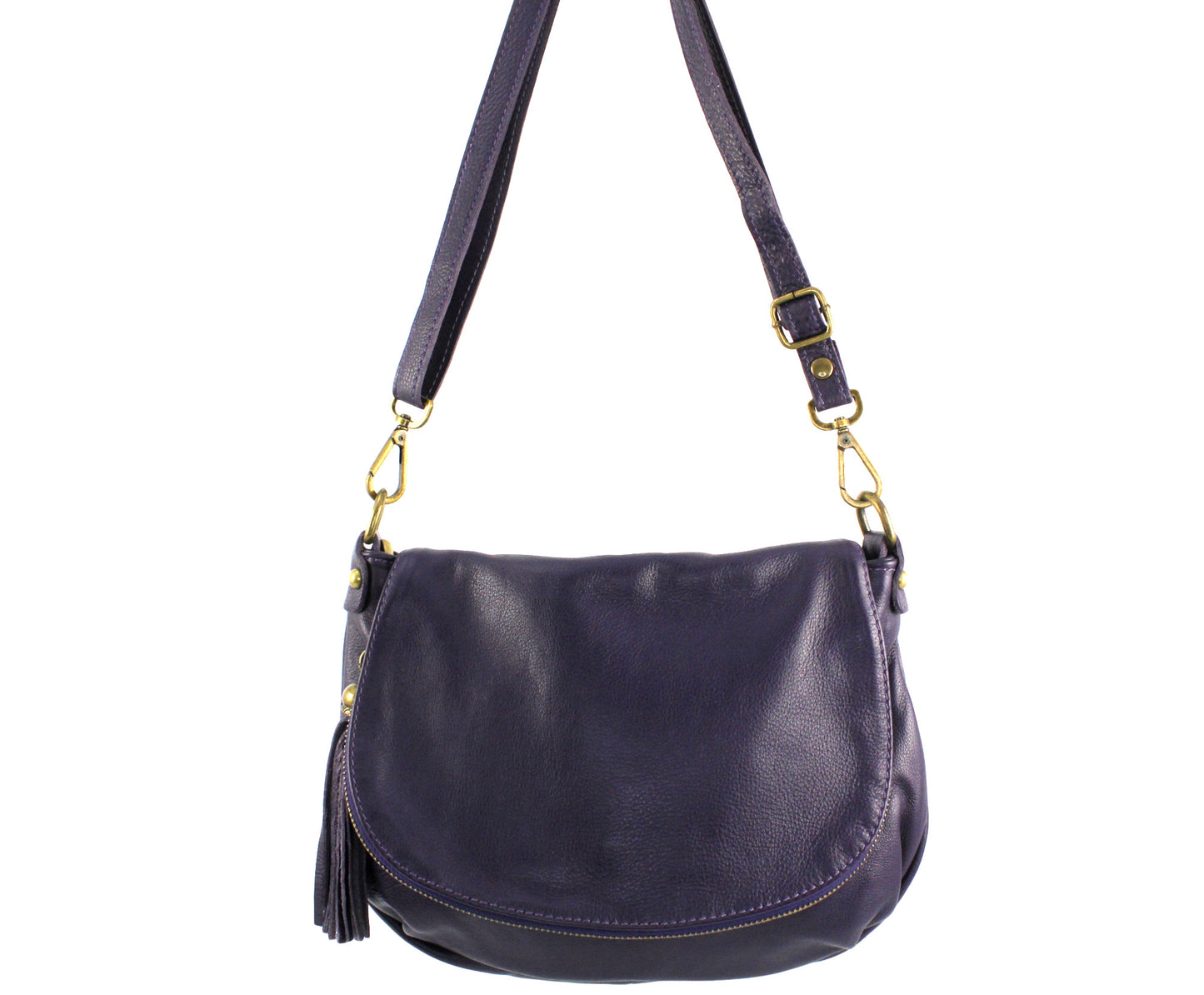 Sac bandoulière en cuir souple Juliette - Valencia Paris