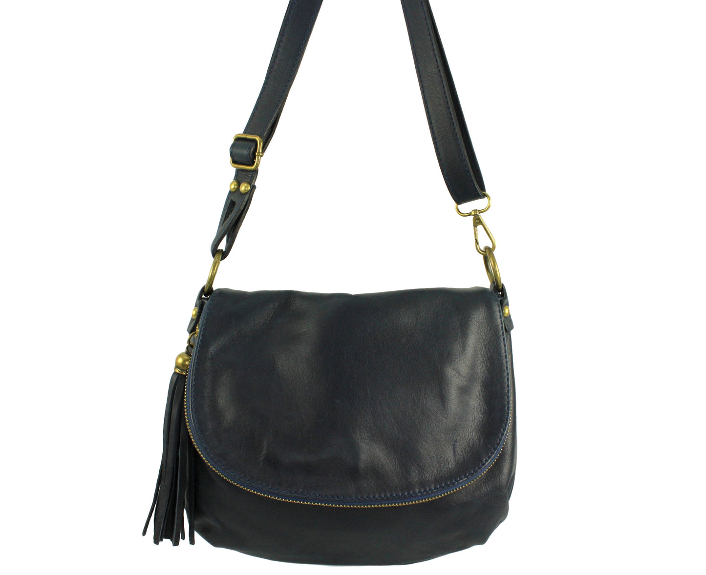 Sac bandoulière en cuir souple Juliette - Valencia Paris