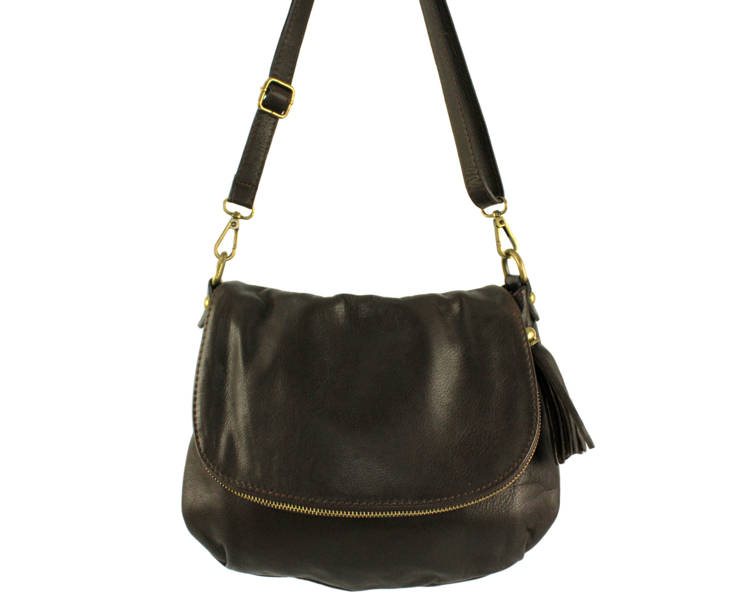 Sac bandoulière en cuir souple Juliette - Valencia Paris