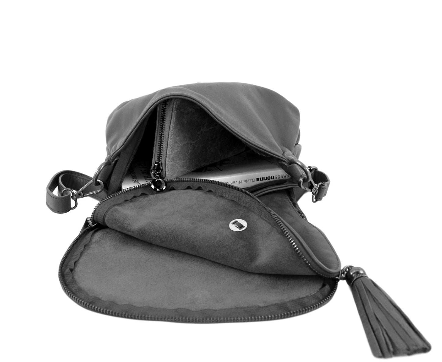 Sac bandoulière en cuir souple Juliette - Valencia Paris