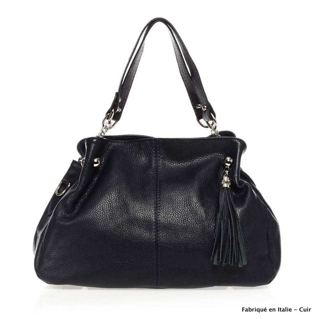 Sac bandouliere en cuir Mademoiselle - Valencia Paris