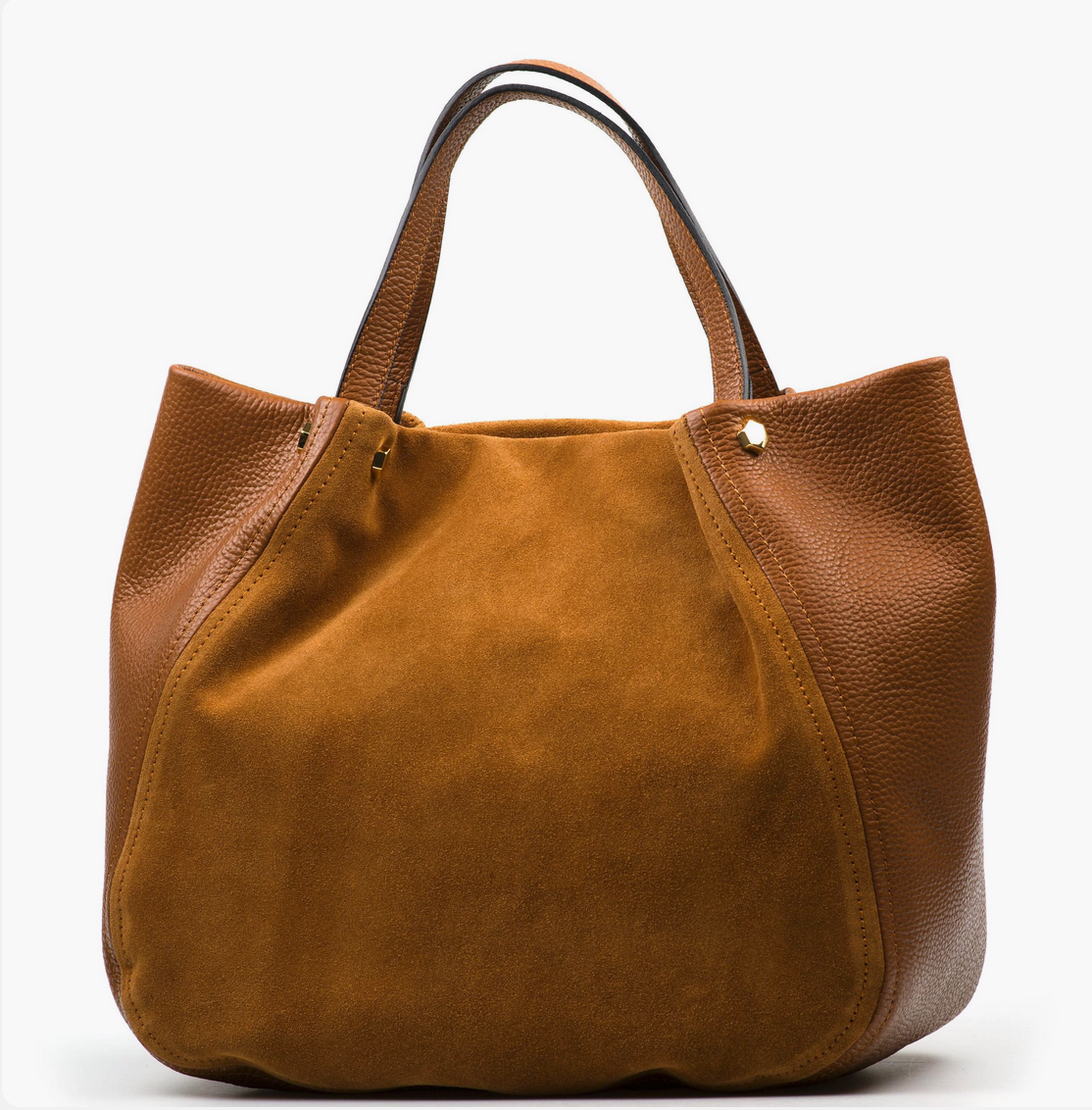 Sac main en bi-cuir Mili - VALENCIA PARIS