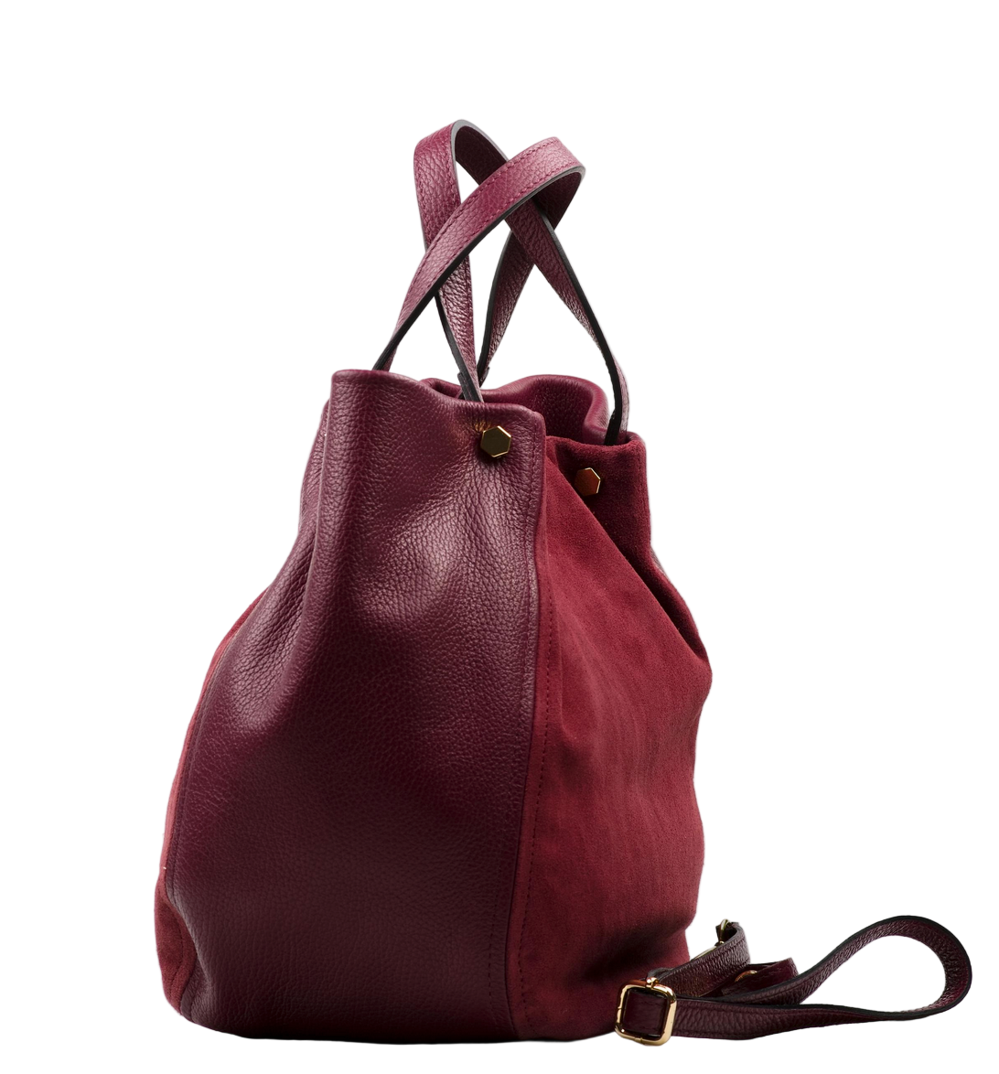 Sac main en bi-cuir Mili - VALENCIA PARIS