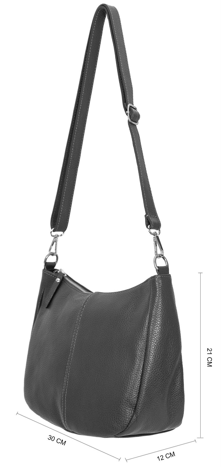 Sac bandoulière en cuir Sabrina - VALENCIA PARIS