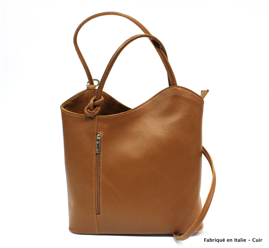 Sac à dos et sac à main en cuir Véronique - Valencia Paris