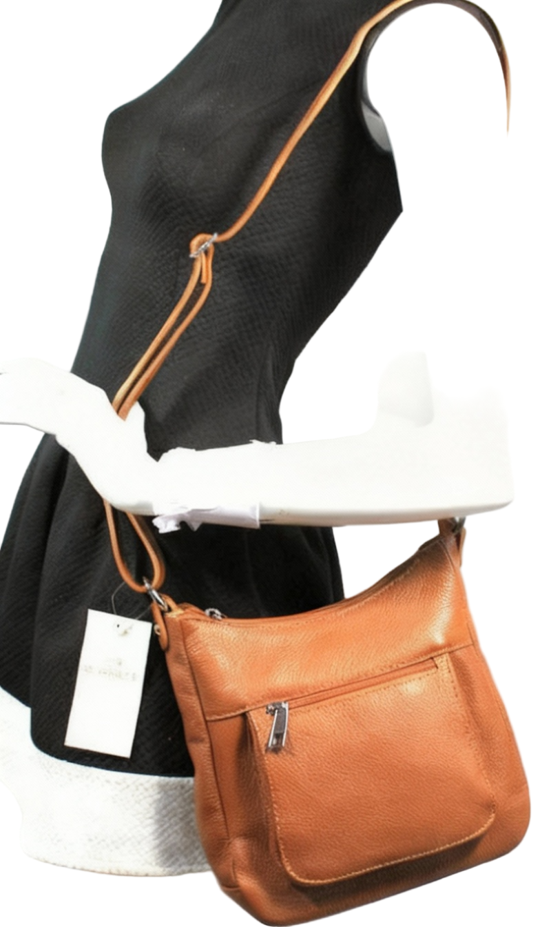 Sac bandoulière en cuir Alba - VALENCIA PARIS